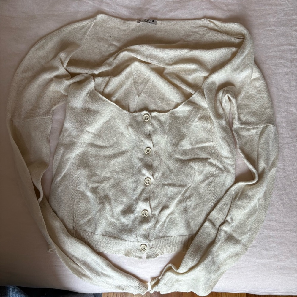 Miu miu sweater cardigan - Picture 7 of 7